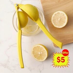 ✨ New ✨ 1pc Lemon Squeezer Press,Hand Juicer Kitchen Tool